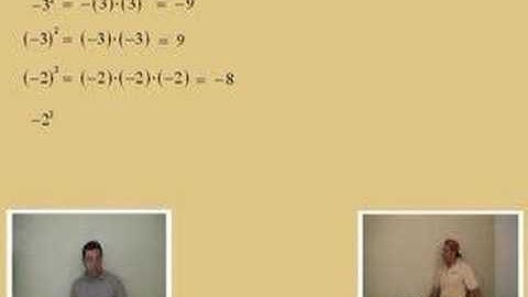 Integer Exponents Part 1