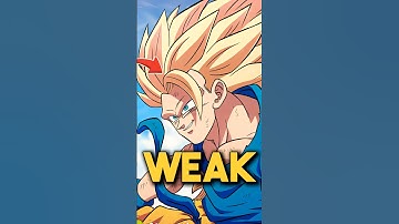 Super Saiyan 3 Is Weaker Than We Thought!? #shorts