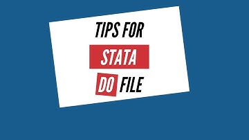 Most Important Tips to Use Stata Do File | Stata Tutorial