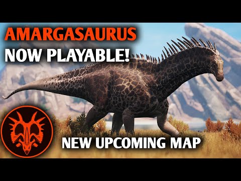 AMARGASAURUS RELEASED! - Island Map News and More! Path of Titans Update