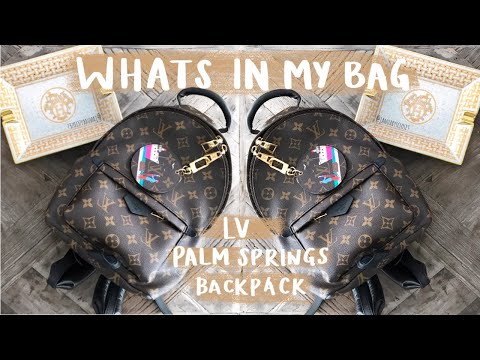 What's in my LV Backpack 🎒 