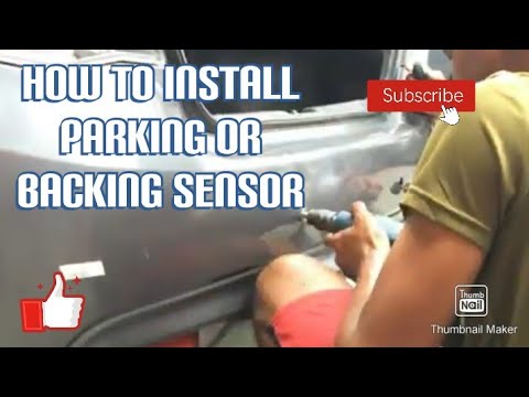 Video: Kako instalirate parking senzore za vožnju unatrag?