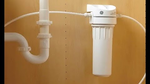 Replace Amway eSpring with GE GX1S01R water purifier