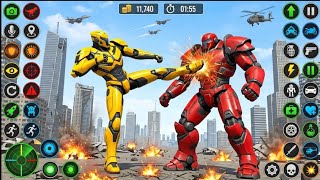 ⚡ ROBOT TRANSFORMER BATTLE 3D | Super Hero Robot Fight 🚗 ROBOT CAR vs MEGA ROBOT 🤖 screenshot 1