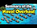 Summary of the new Naval Overhaul (AoE2)