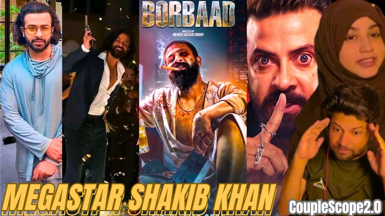 CoupleScope2.0 Reacts To Shakib Khan Attitude 😱🔥 Videos || Megastar of Bangladesh | SHAKIB KHAN ❤️‍🔥