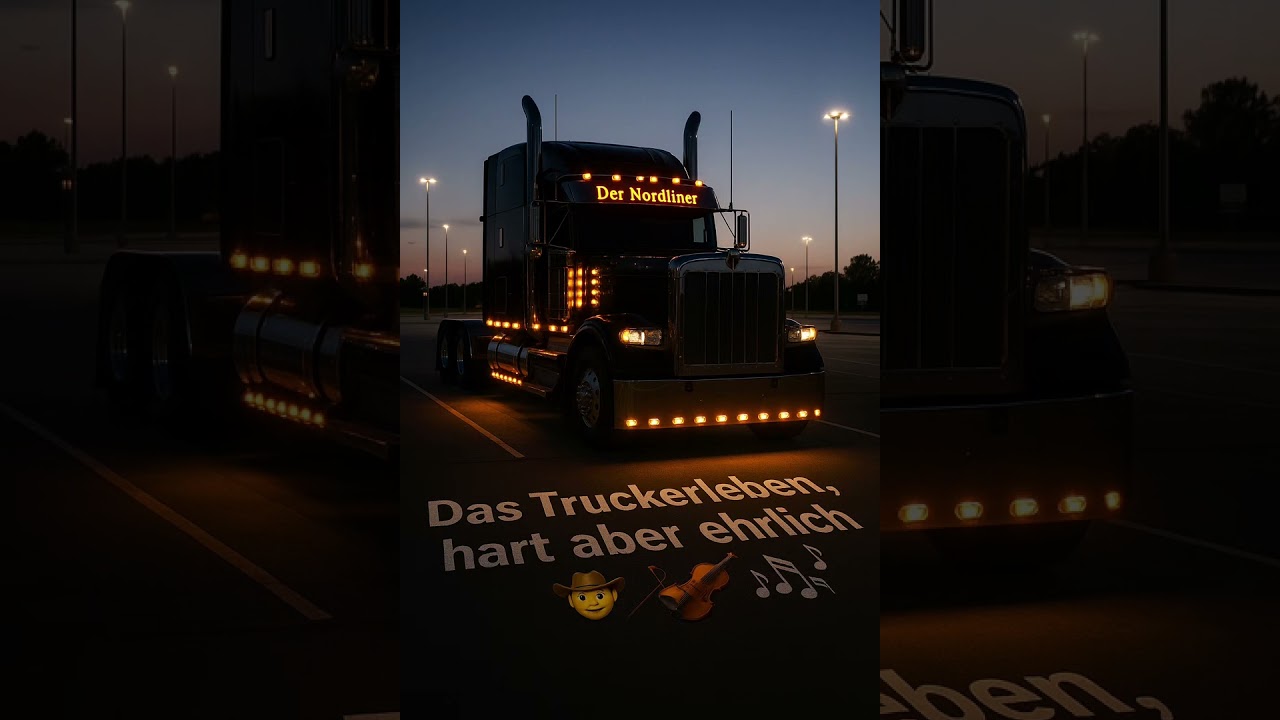 Das Truckerleben,  hart aber ehrlich 🤠🎻🎶🎵