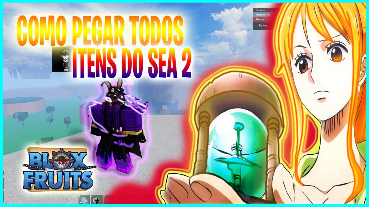 COMO PEGAR TODOS OS ACESSORIOS DO SEA 2 NO BLOX FRUITS 