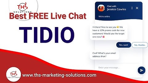 Best FREE live chat for WordPress website - TIDIO