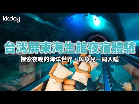【台灣旅遊攻略】台灣屏東墾丁夜宿海生館體驗，與魚兒入眠｜KKday