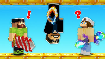 Minecraft Random Gravity with INSANE Lucky Blocks...