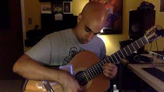 Bees 5 finger tremolo exercise DGDGAE Tuning