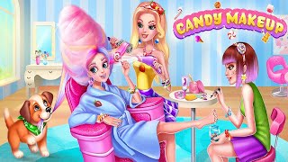 Candy Makeup Fashion Girl - Make Over And Dress Up Games - Baby Games Videos screenshot 4