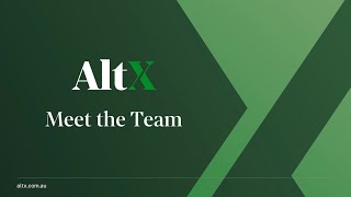 AltX - Meet the Team