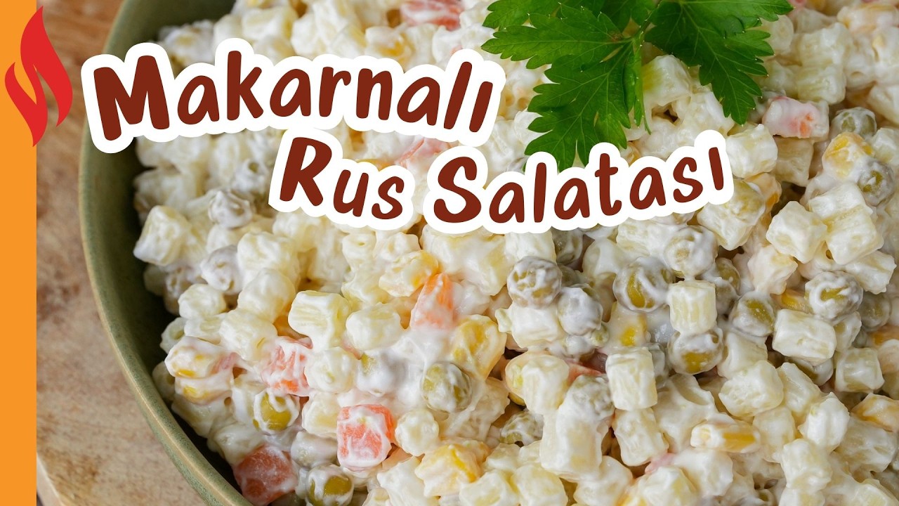 Makarnalı Rus Salatası Tarifi | Nasıl Yapılır?