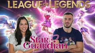Arcane fans REACT to STAR GUARDIANS! Part 1 | League of Legends