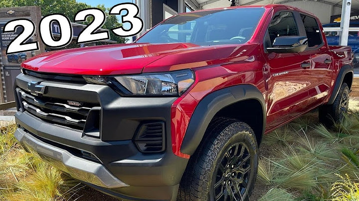 Chevrolet Colorado 2023 Rediseño Completo Video Review Interior Exterior y Precio