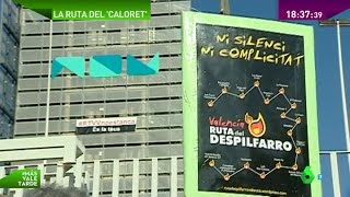 La ruta del 'caloret', un paseo por los puntos negros del mandato de Barberá