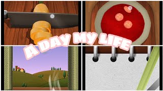 a day my life 🦋||antistress game|| kyupie ! screenshot 2