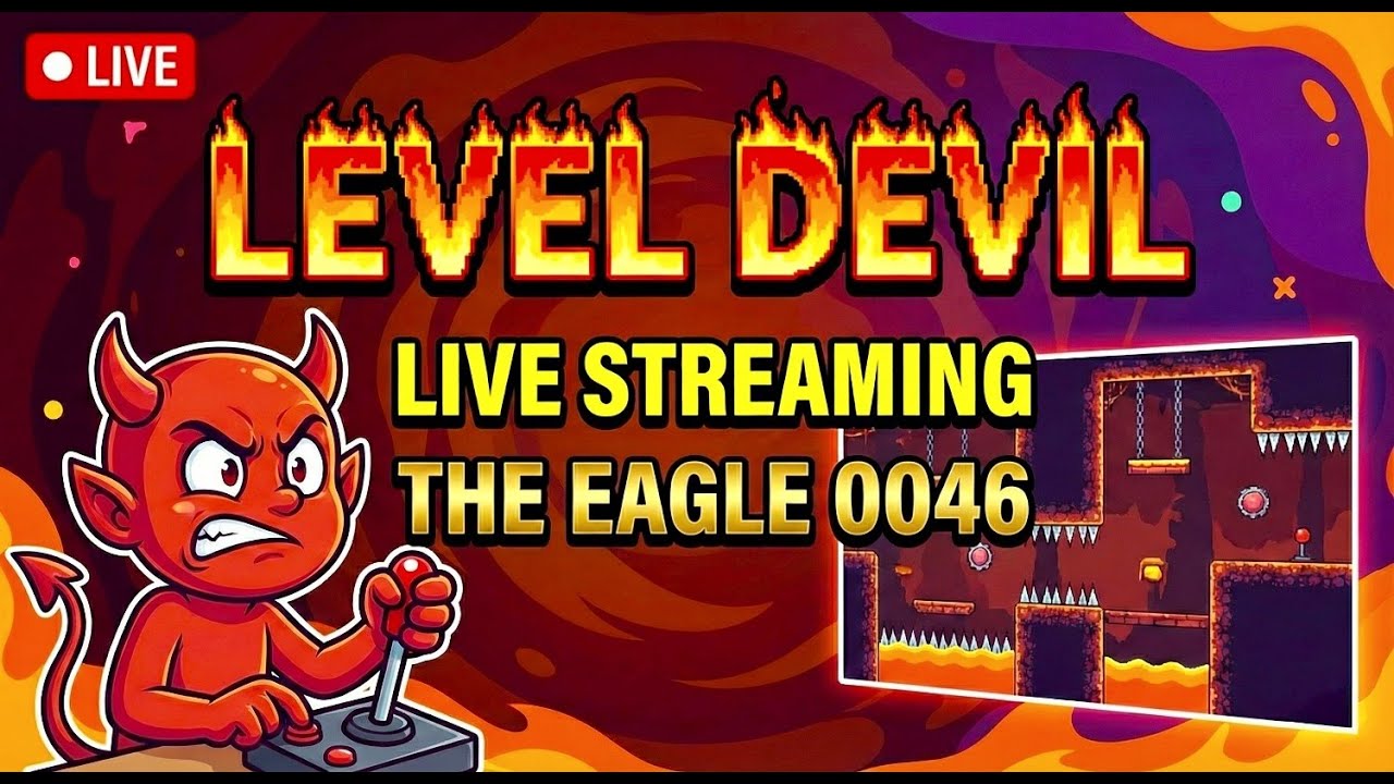 डोक्याला ताप! 😡 Level Devil Live Stream   | 🎮 Troll Game  | Can I Beat This? | TheEagle0046