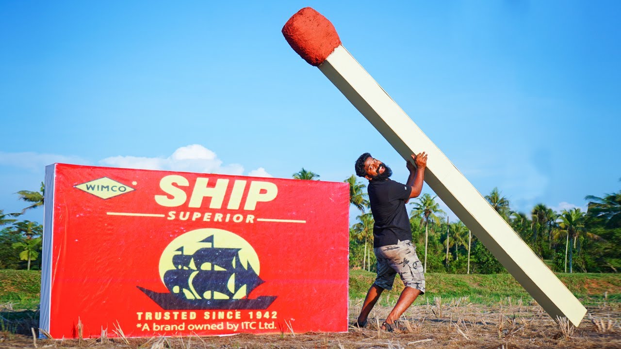 Guinness World Record Giant MatchBox Making ലോകത്തിലെ ഏറ്റവും വലിയ