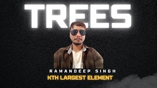 ⛏️ Kth Largest Element in an Array | Max Heap Mastery 🔥 | Tree Series - Interview Prep