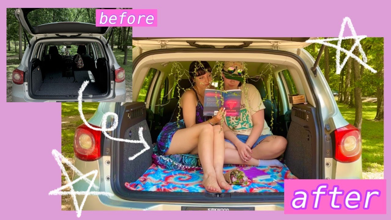 turning my 2011 volkswagen tiguan into a hangout spot