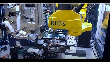 RIOS Robotic Workcells Seamlessly Integrate with Packaging Equipment