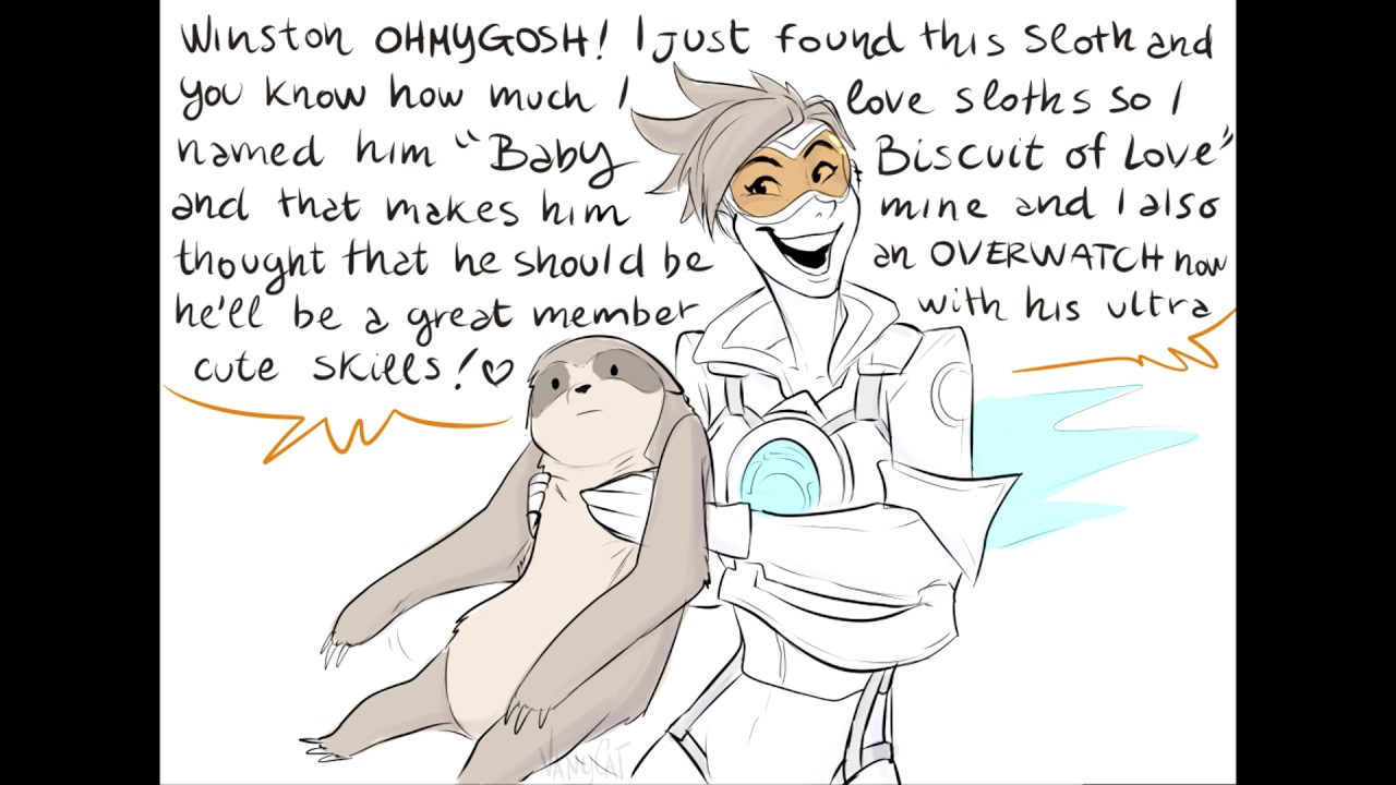 Tracer's Sloth Comic Dub
