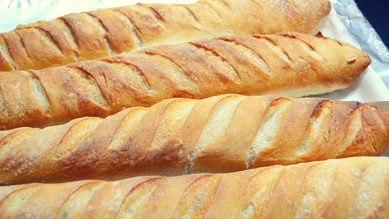 מתכון לבגט צרפתי אמיתי ב-4 מרכיבים בלבד