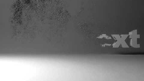 Text Disintegration in 3dsmax