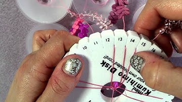 Kumihimo Pip Bead Bracelet Tutorial