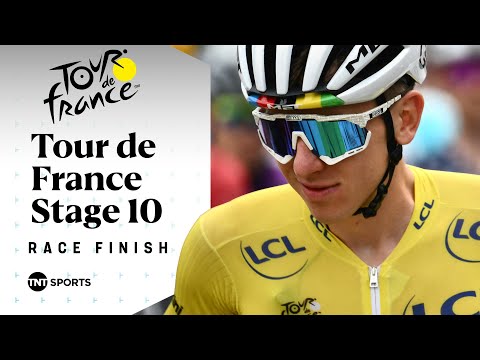 STUNNING SCENES! 🤩 | Men&#039;s Tour de France Stage 10 Final KM&#039;s | TNT Sports Cycling