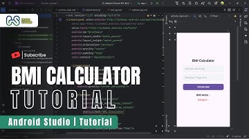 Cara membuat aplikasi bmi calculator di android studio | tutorial step by step
