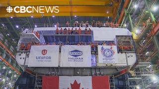 Milestone marked in construction of new HMCS Fraser