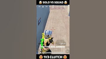 🔥🥵 Epic 1v3 clutch in Pochinki 🥵🤯 | #shorts #bgmi #jonathan #scout #mortal