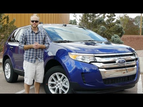 2014 Ford Edge SE FWD: Too many crossovers!?  Full review and test drive