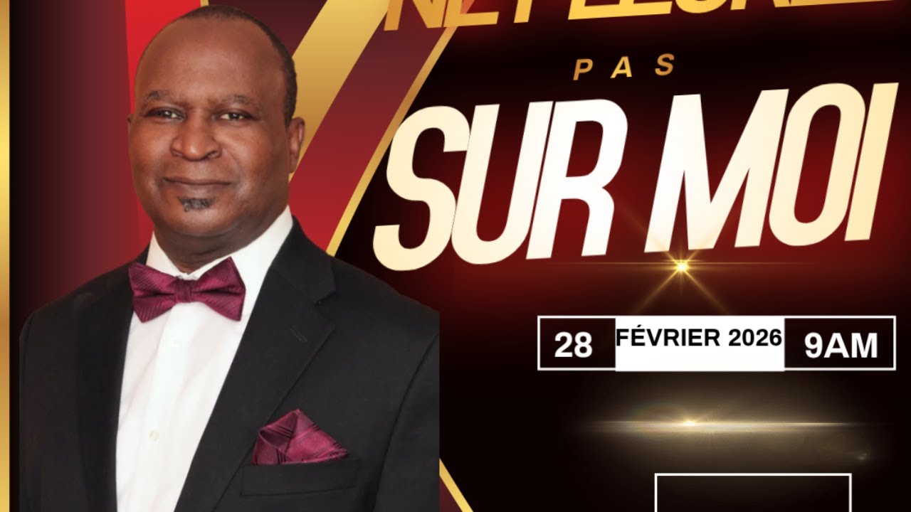 ELDER BERTIL// NE PLEUREZ PAS SUR MOI //CULTE EBENEZER FRANCO HAITIEN SYRACUSE NY.02/28/26