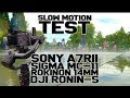 Slow Motion Test - Sony a7RII + DJI Ronin-S + Rokinon 14mm F2.8 MF