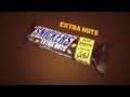 Snickers winning speech with limited edition snickers extra nuts and new extra caramel