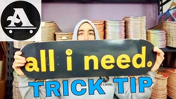 ALL I NEED SKATE: TRICK TIP - FRONTSIDE 180