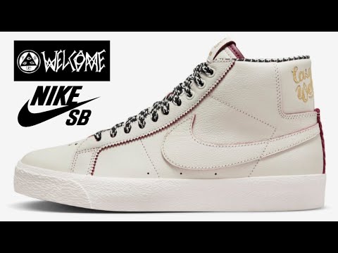 Welcome Skateboarding x Nike SB Blazer Mid - YouTube