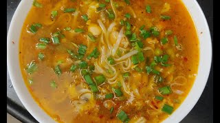 Chicken Rice Noodle Soup