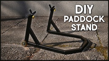 Make An Adjustable Paddock Stand | Motorbike Stand