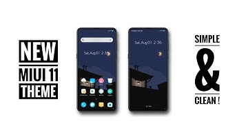 MIUI 11 Theme | New Theme | Simple & Clean Look !