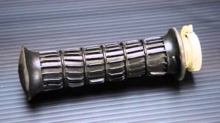 ドリーム【CB250】純正スロットルホルダー＆ハンドルグリップ右はこんな感じです。