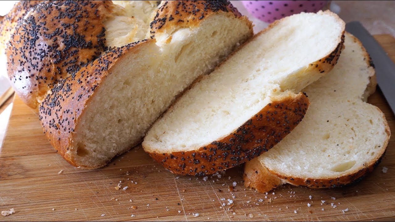 ПЛЕТЁНКА С МАКОМ ГОСТ/ Challah bread with poppy seeds YouTube