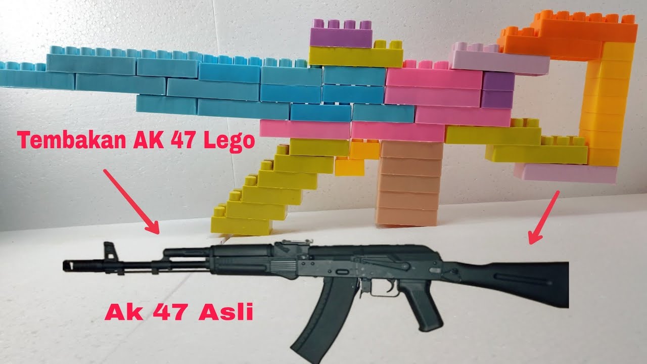 Cara Membuat Senjata Dari Mainan Lego Mirip Banget Sama 