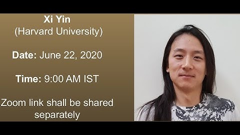 Xi Yin: (Harvard University): Aspects of c=1 string theory(Zoom Seminar)