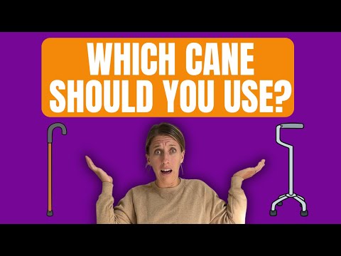 Which cane is BEST for you? Single point or quad cane?